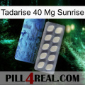 Tadarise 40 Mg Sunrise 34